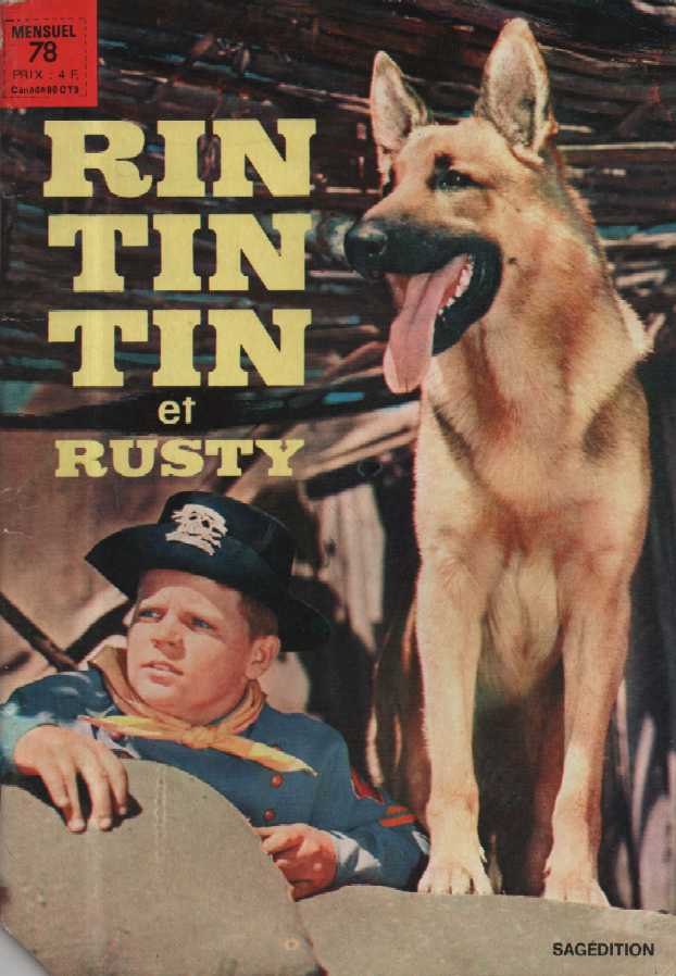 Scan de la Couverture Rintintin Rusty n 78